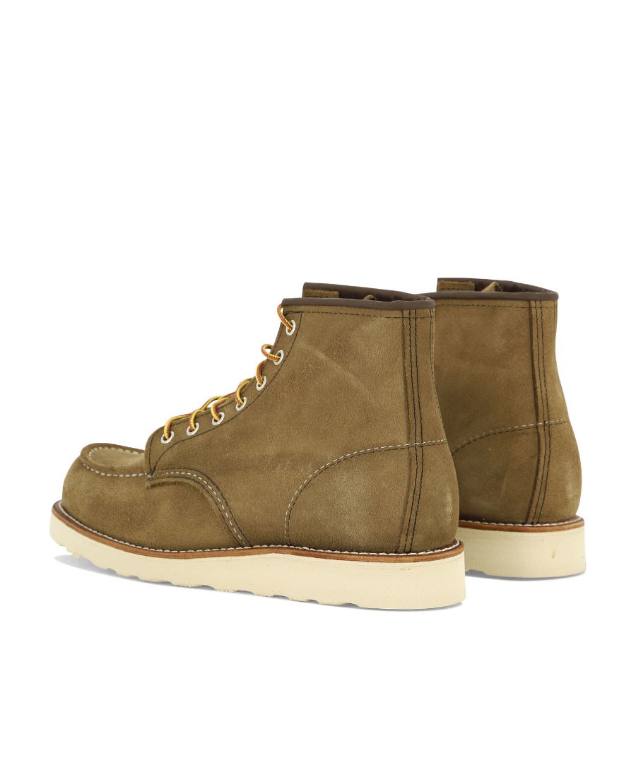 Red Wing Shoes Classic Moc Ankle Boots In Brown