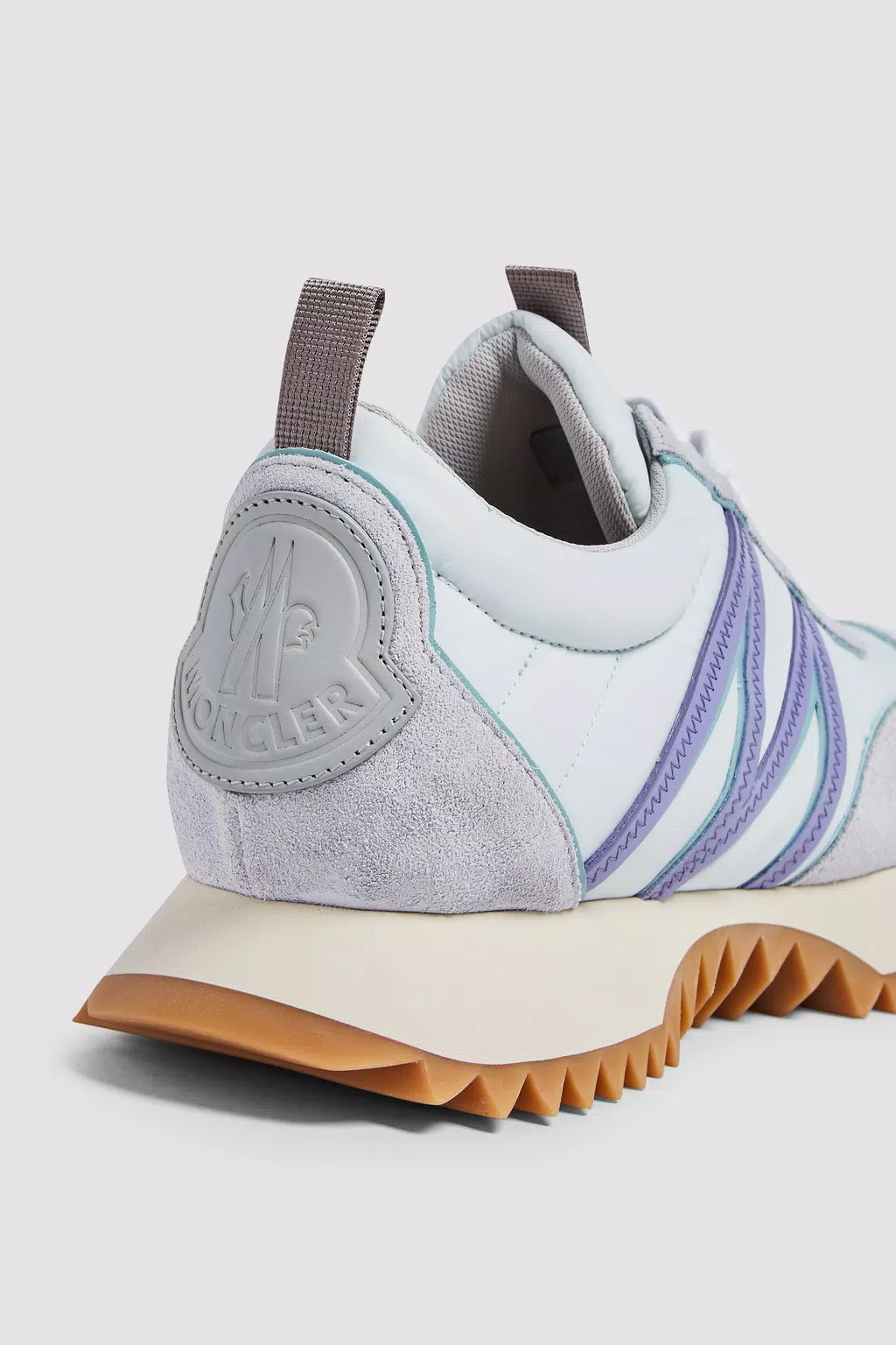 Shop Moncler Pacey Trainers In White