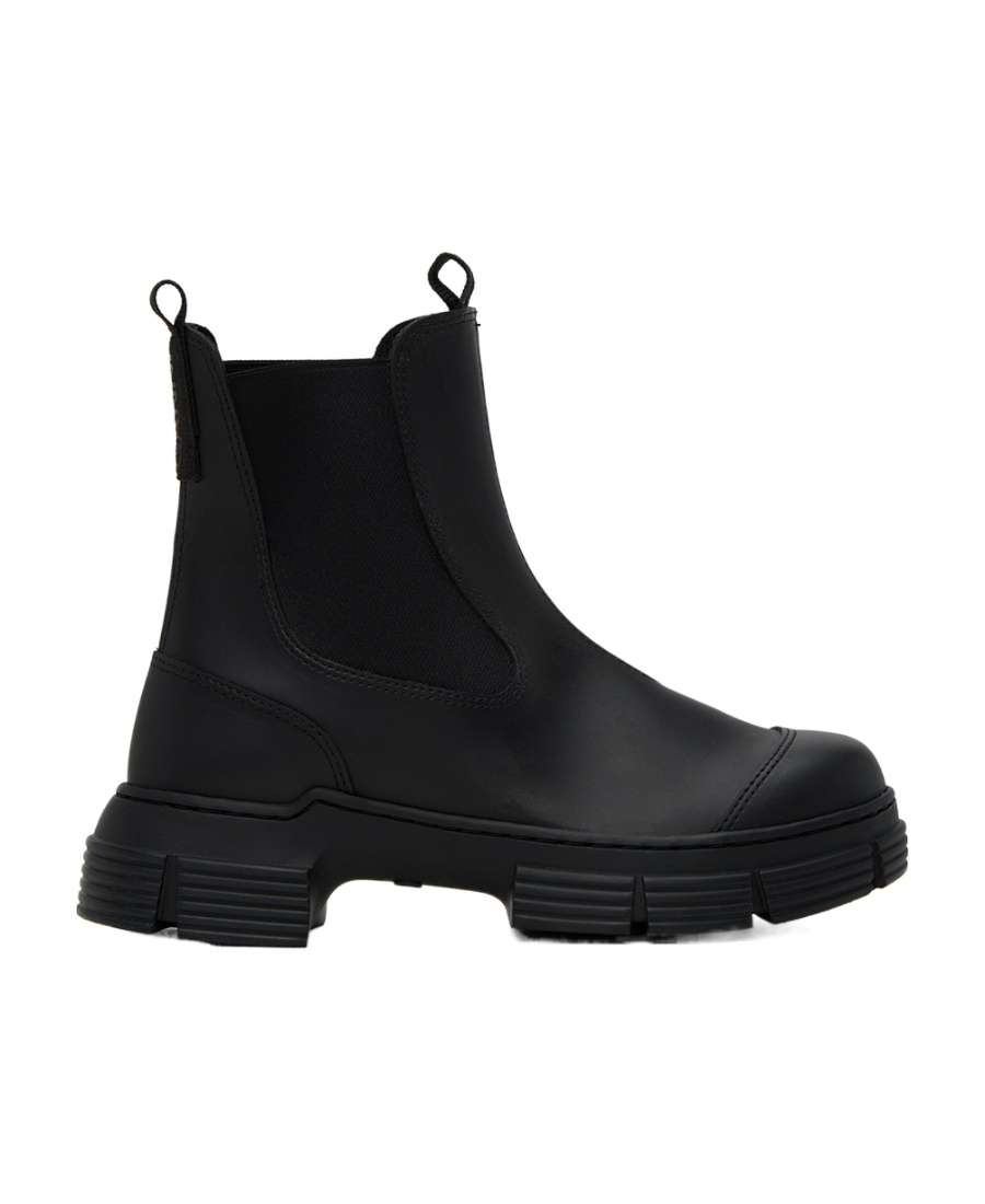 Shop Ganni City Short Boots In Black