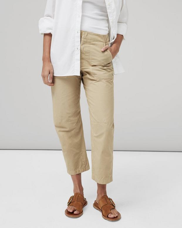 Rag & Bone Belt-loop Casual Pants In Nude