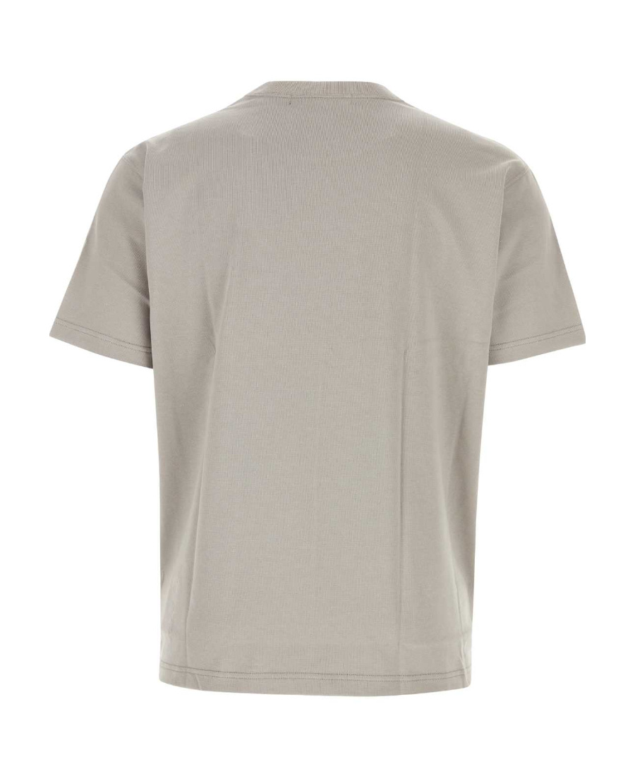 Junya Watanabe T-shirt With Round Neck And Short Sleeves In Gray