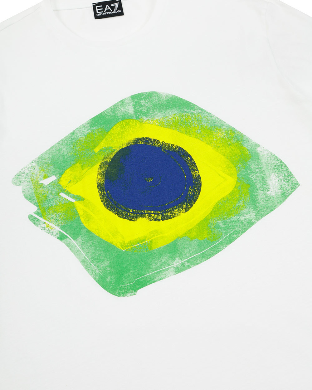 EA7 LOGO ROUND NECK T-SHIRT