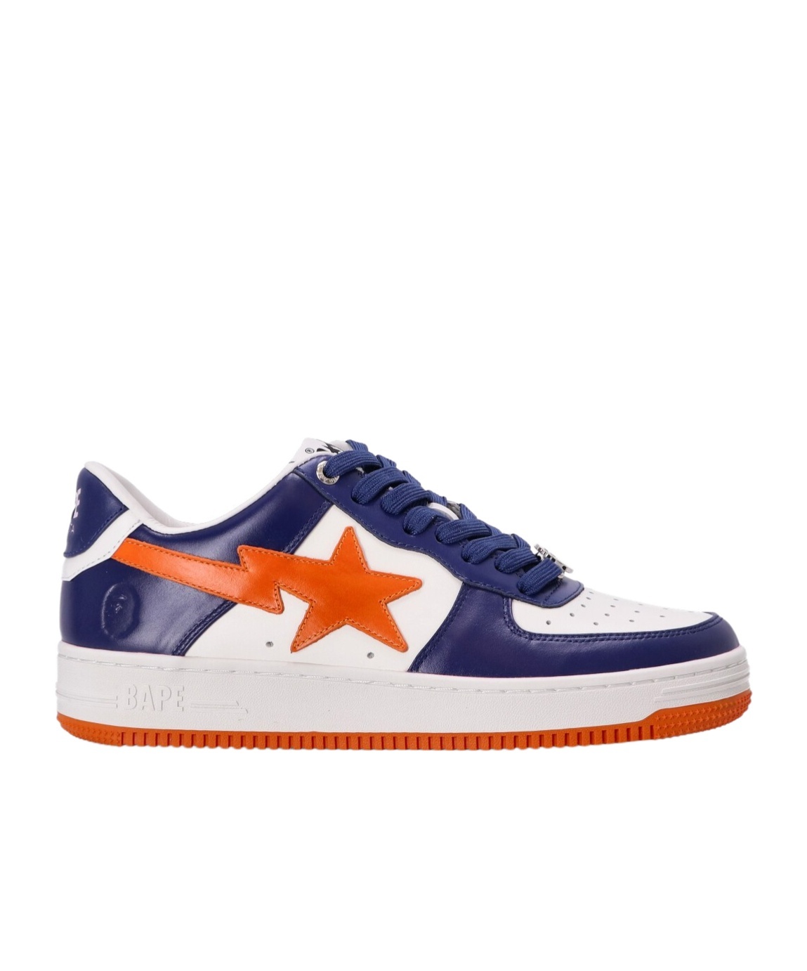 A Bathing Ape Lace-up Low-cut Casual Shoes In White