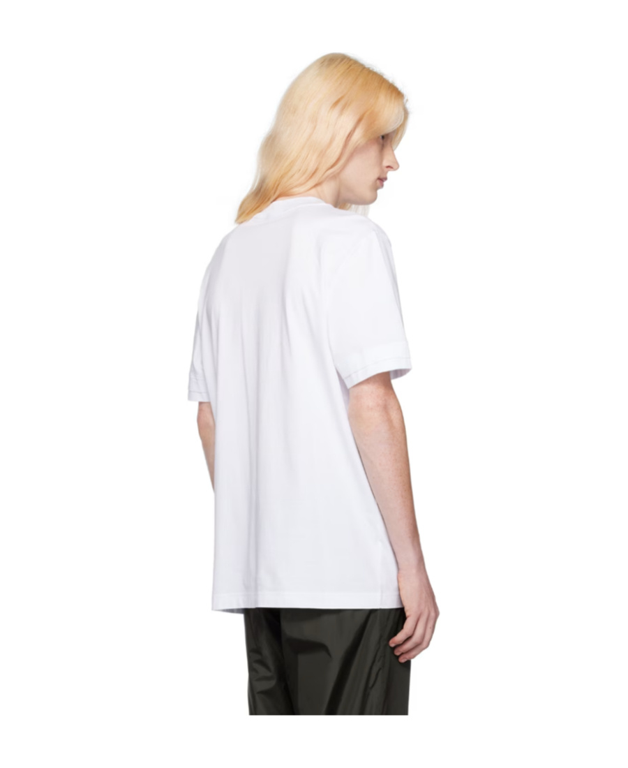 Moncler Logo Short-sleeved T-shirt In White