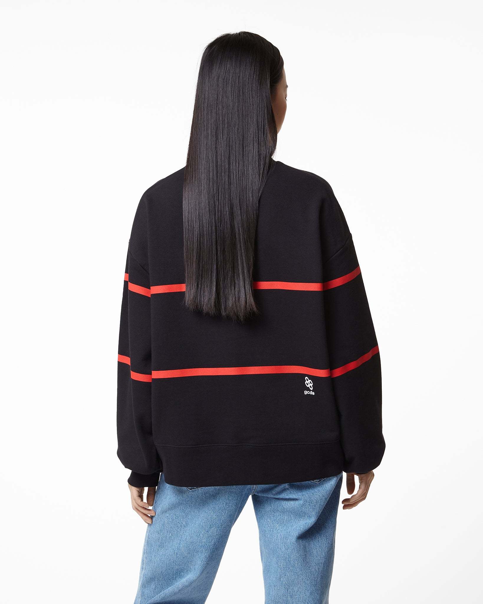 Gcds Sweatshirt In Black