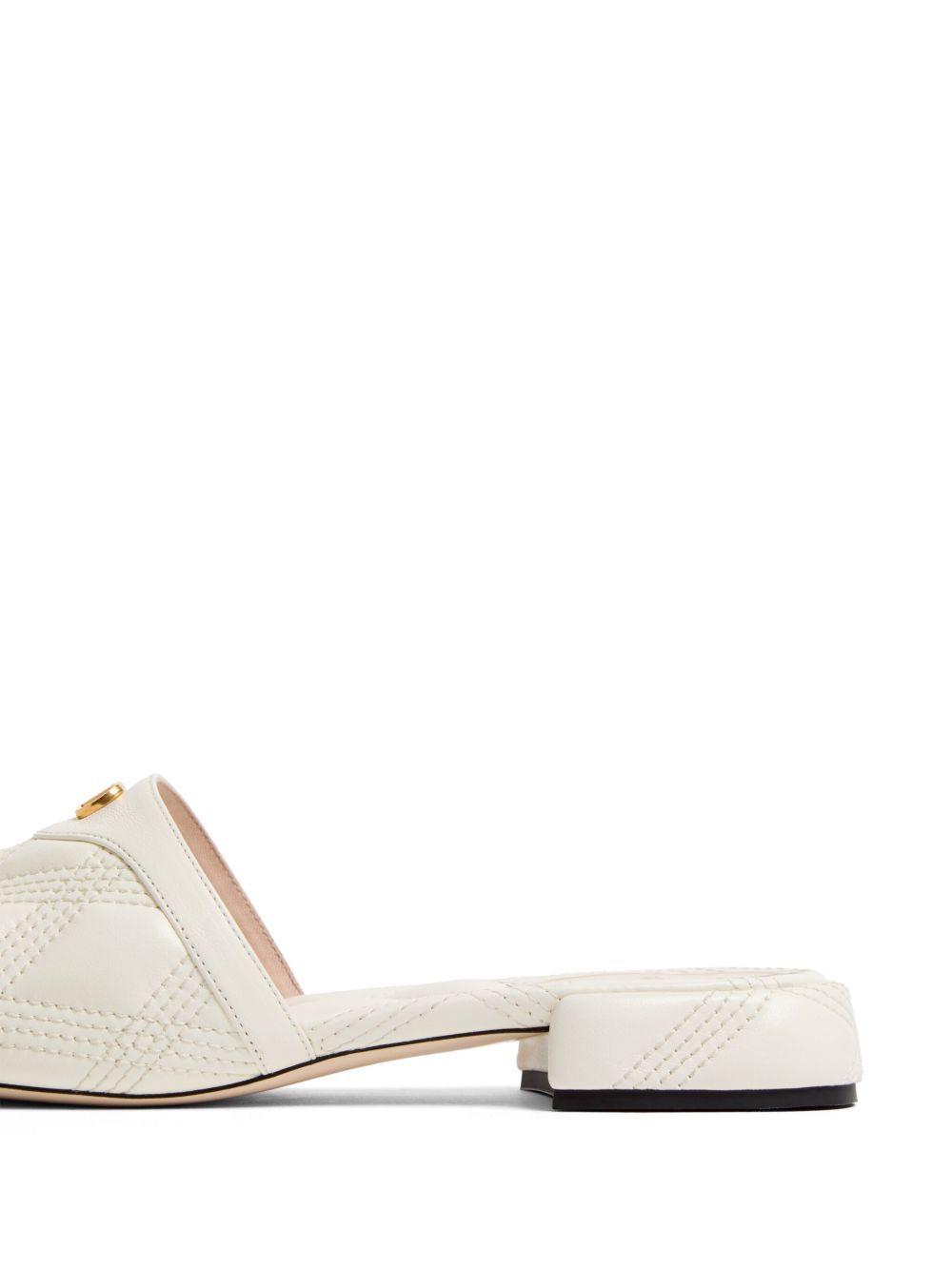 Valentino Open-toed Slippers In White