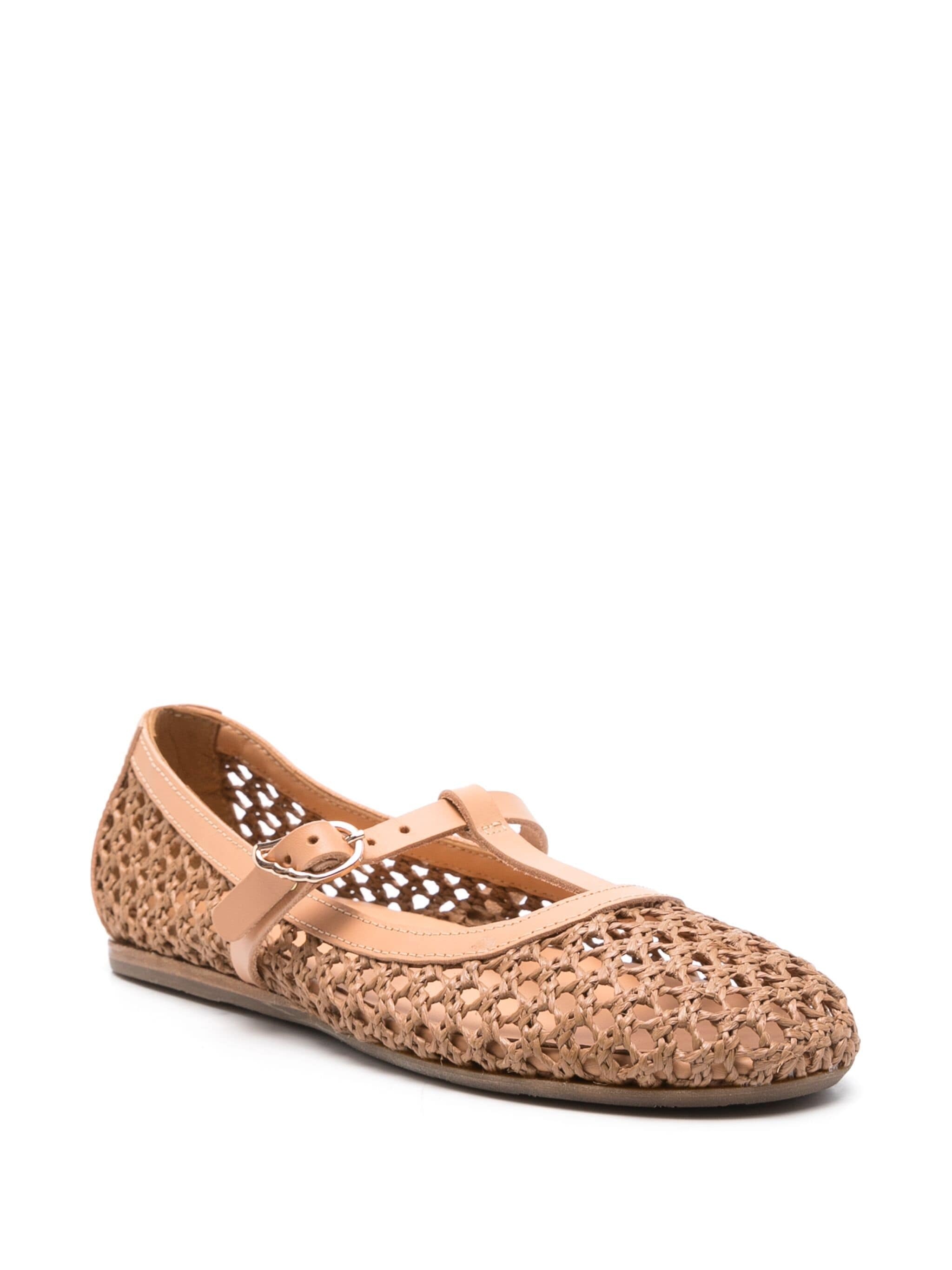 Ancient Greek Sandals Aerati Ballerina Flats In Brown