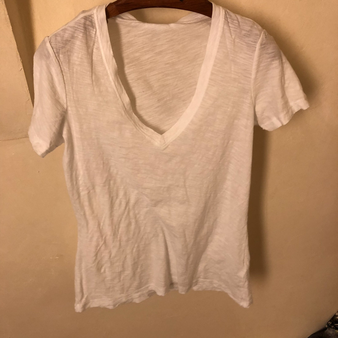 JAMES PERSE V-NECK COTTON T-SHIRT