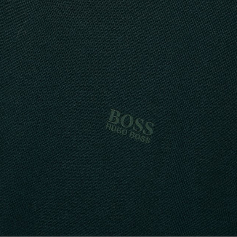 Hugo Boss V-collar T-shirt In Black