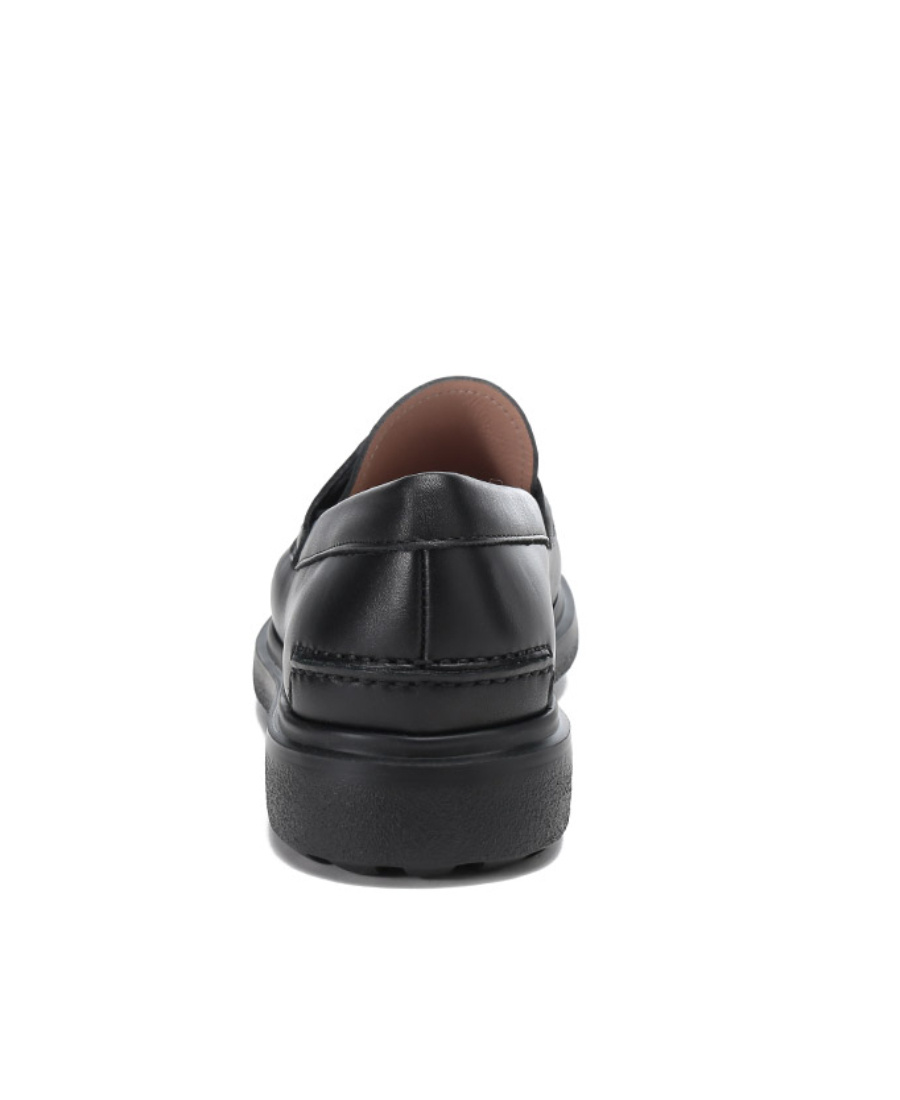 Ferragamo Plano Series Leisure Business Shoes In Black