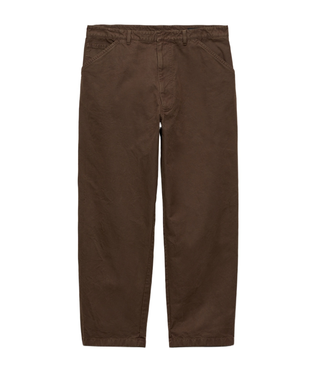 Prada Cotton Chino Trousers In Green
