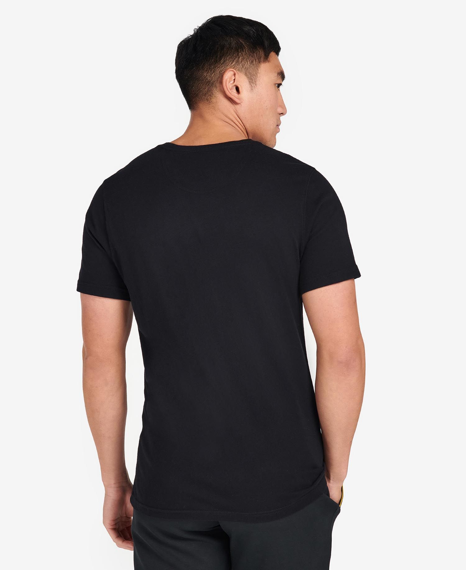 BARBOUR LOGO-PRINT COTTON T-SHIRT