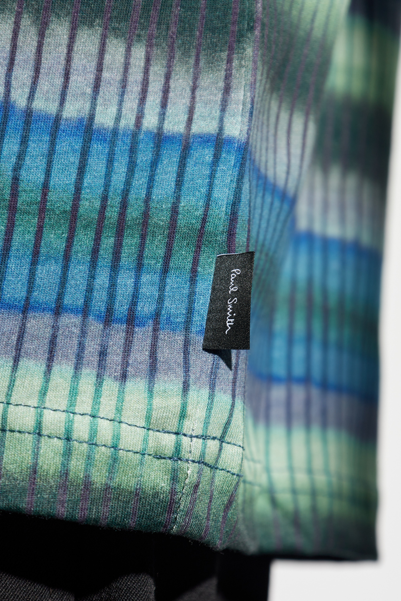 Shop Ps By Paul Smith Striped T-shirt In Blue