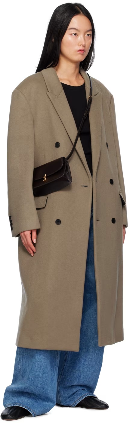 The Row E/w Sofia Flip Shoulder Bag In Black
