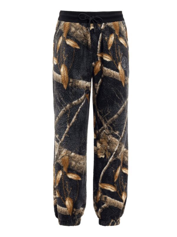 Moose Knuckles Graphic-print Fleece Track Pants In Black