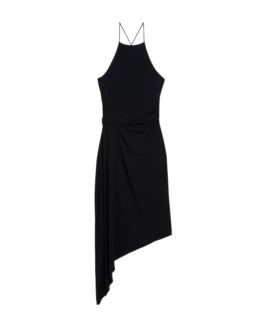 CELINE ASYMMETRICAL DRESS IN VISCOSE JERSEY