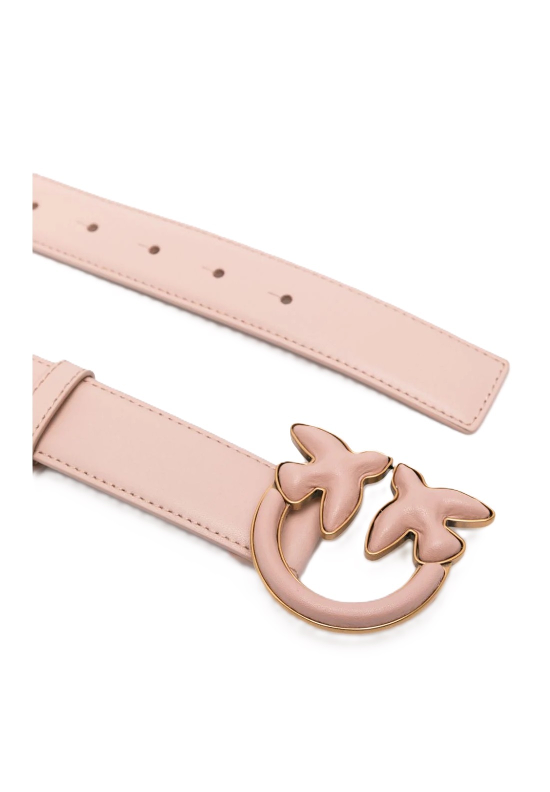 Pinko Love Birds Belt In Pink