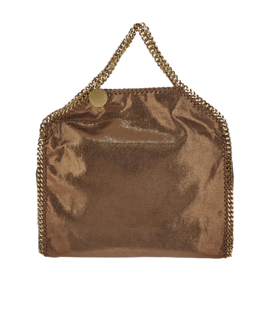 Stella Mccartney Falabella Top Handle Bag In Brown