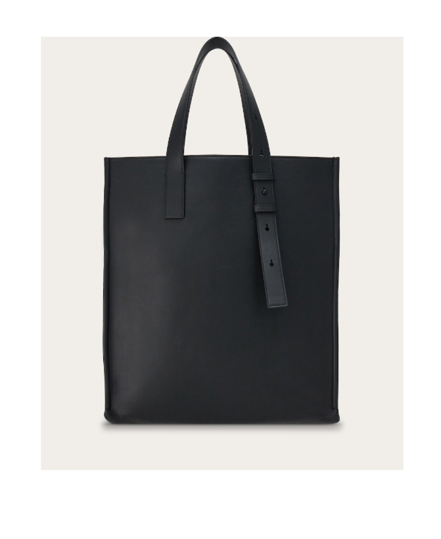 FERRAGAMO EMBOSSED LOGO HANDBAG 