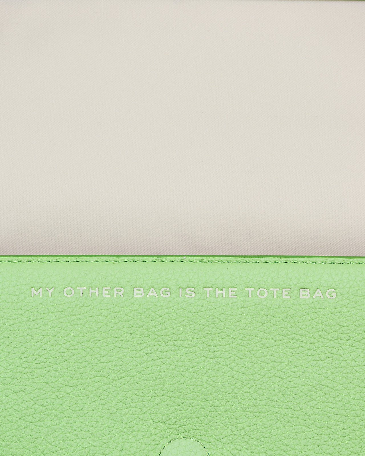 Marc Jacobs The Mini Leather Crossbody Bag In Green