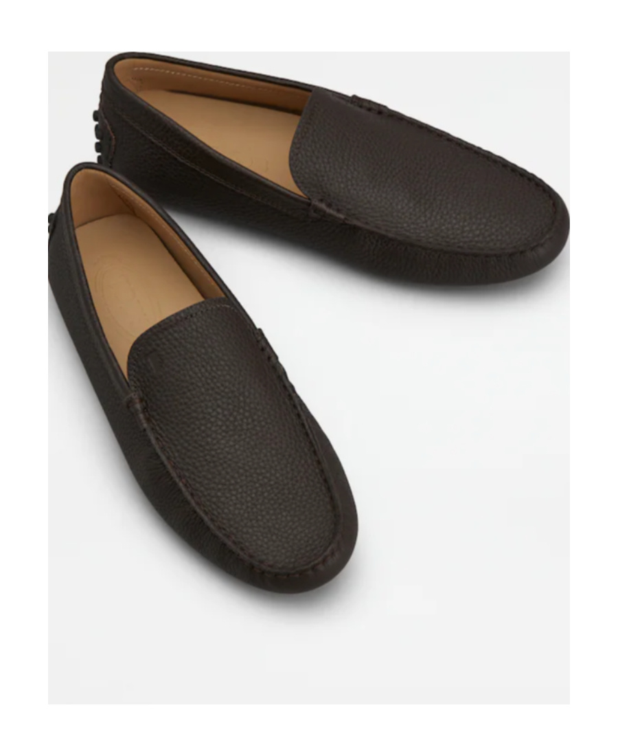 Tod's Gommino Driving Shoes In Leather In Black