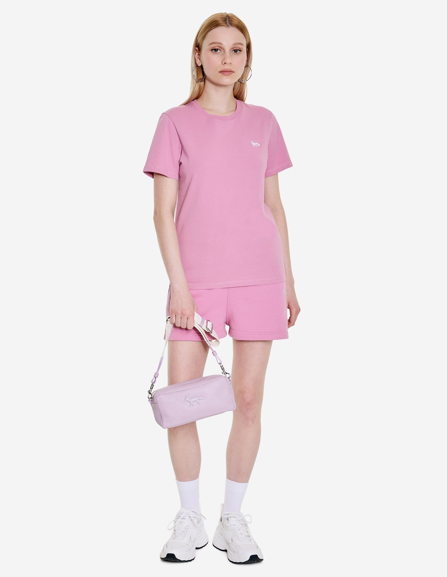 MAISON KITSUNÉ MAISON KITSUNE FOX PATCH SHOULDER BAG
