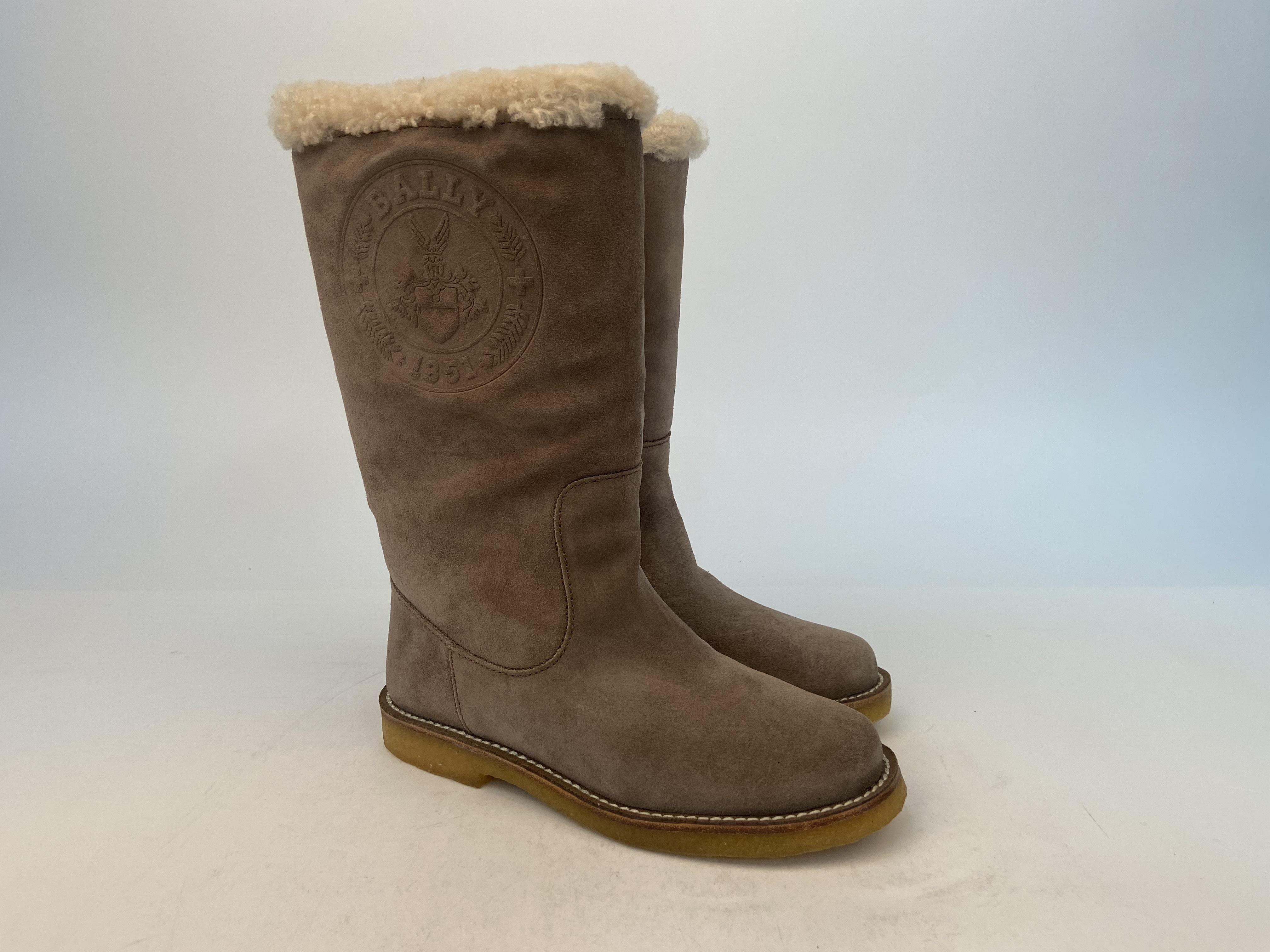 BALLY LOGO BOOTS