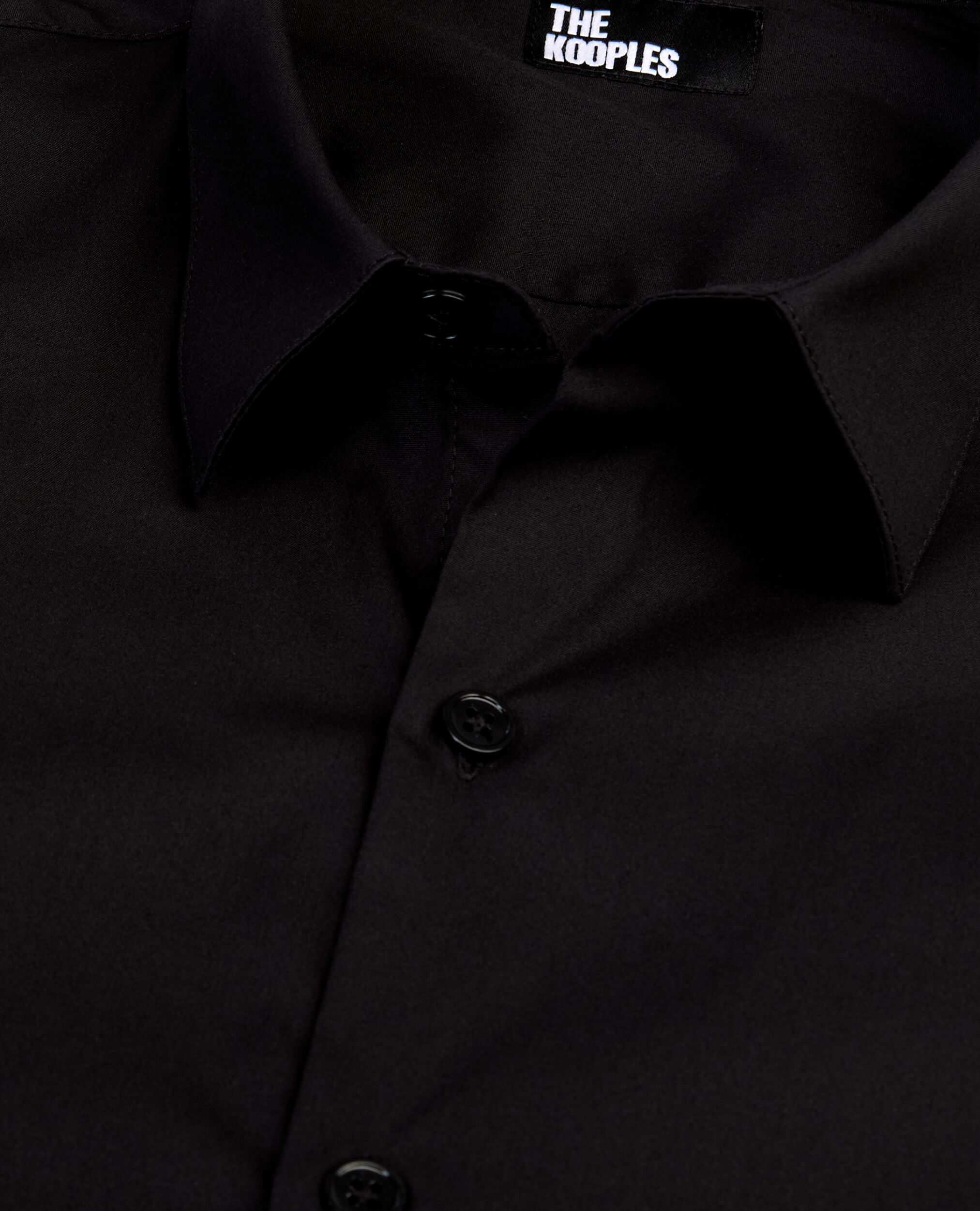The Kooples Long-sleeved Shirt In Black