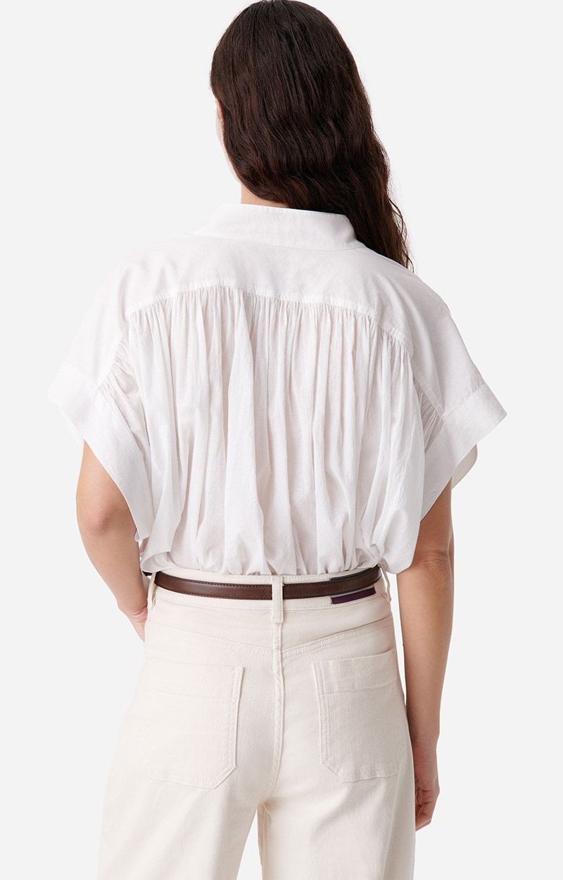 Vanessa Bruno V-collar Shirt In White