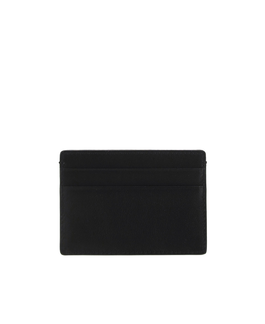 Versace Black Small Wallet With Medusa Biggie Logo In Leather Woman In Black