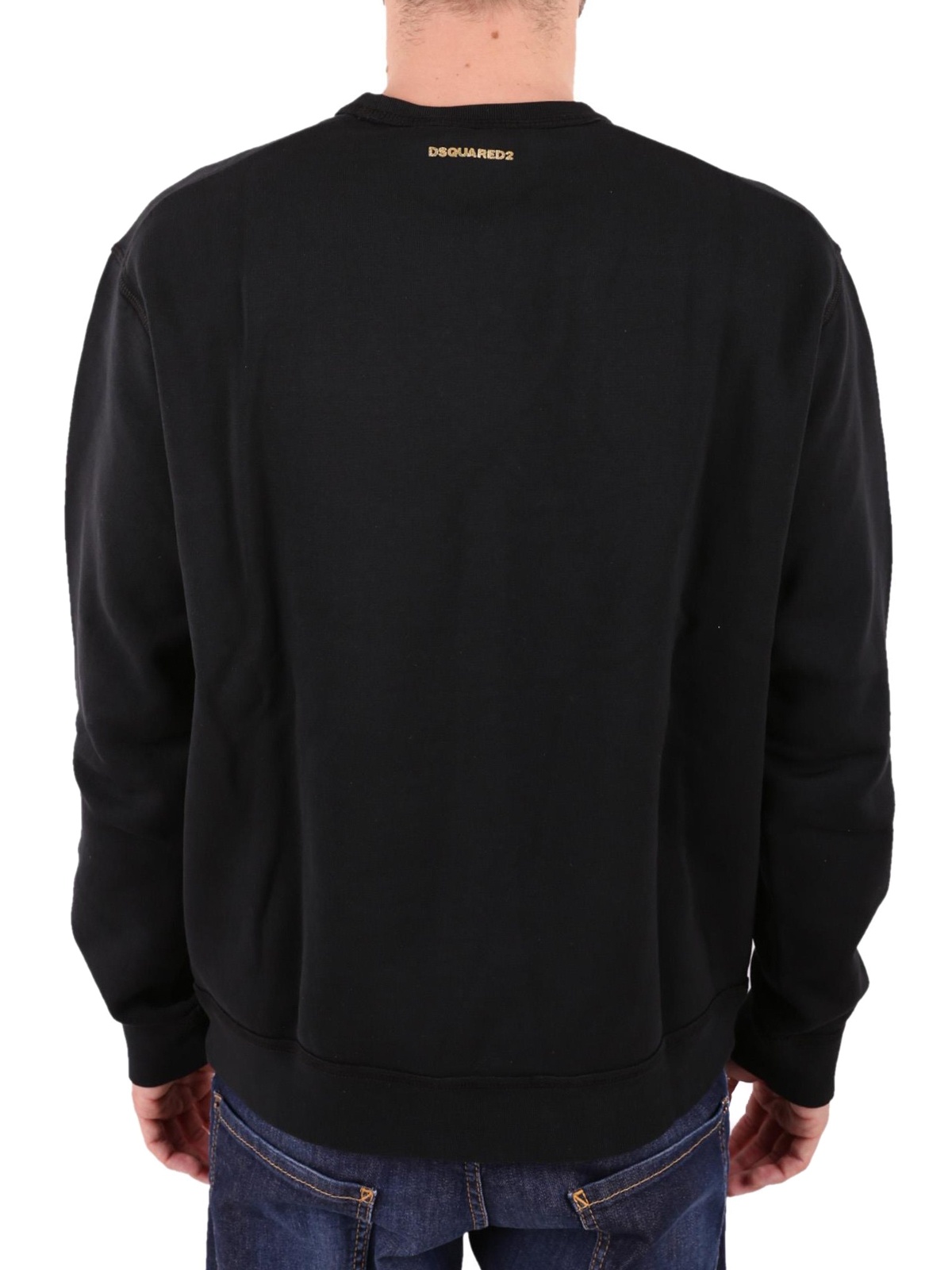 Dsquared2 Logo Sweater In Black