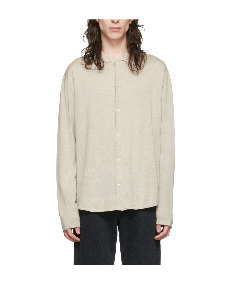 Hope Beige Flux Shirt In Nude
