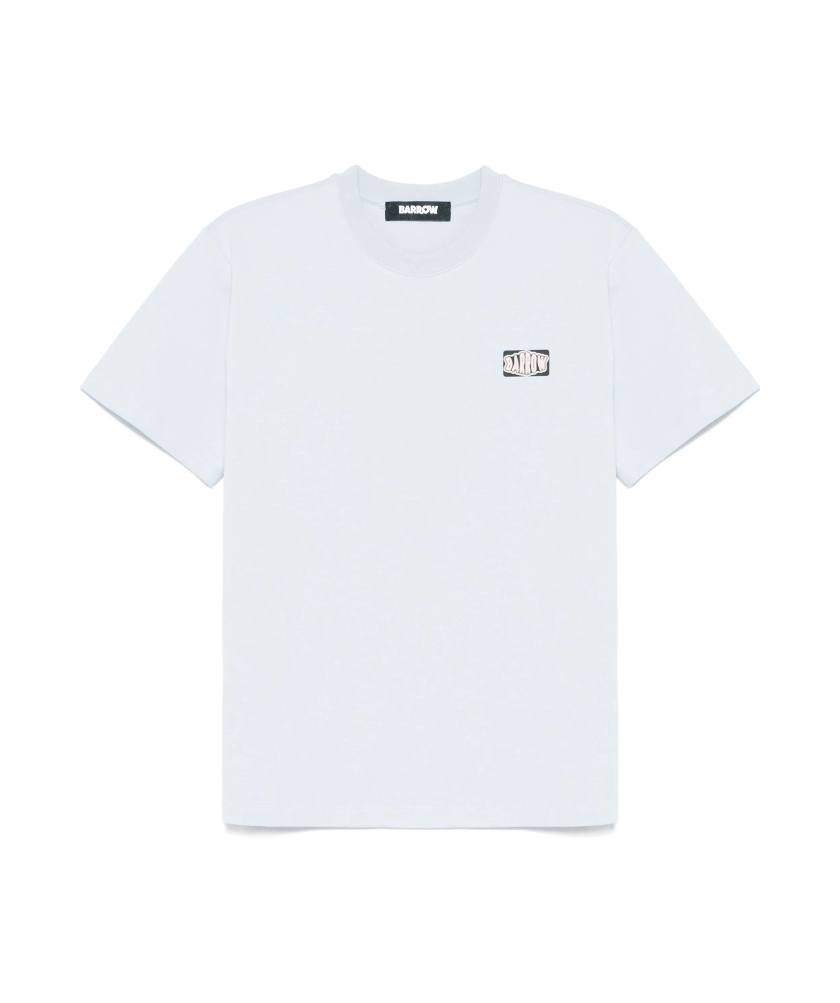 Barrow Graphic-print T-shirt In Light Blue