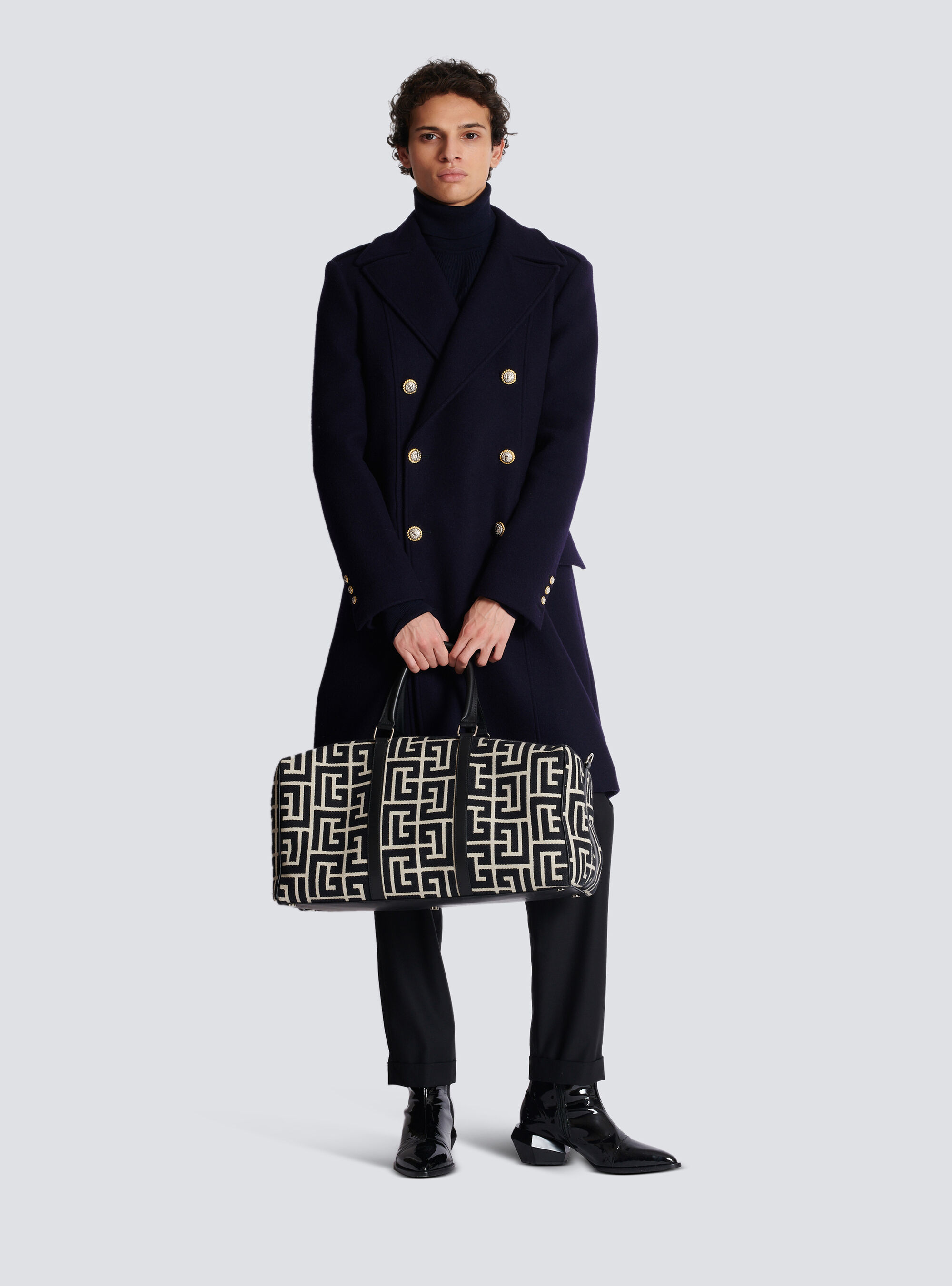 BALMAIN DOUBLE-BREASTED COAT