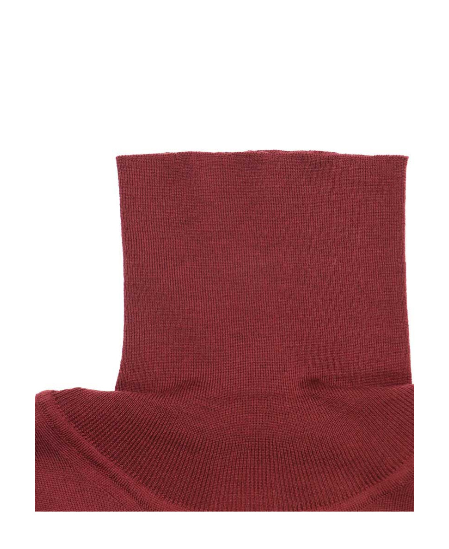 Ferragamo High-necked Sweater In Brown