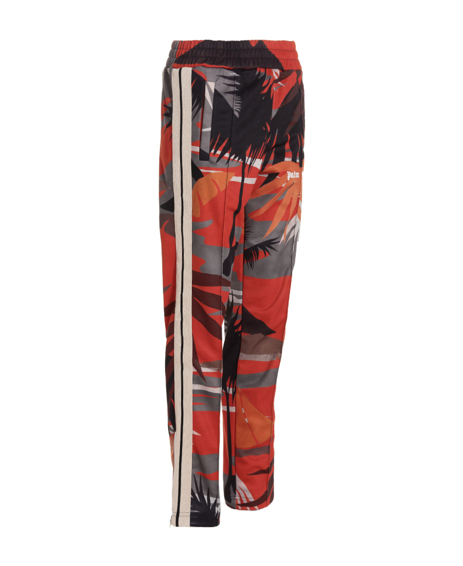 Palm Angels Hawaii Graphic-print Track Pants In Multicolor