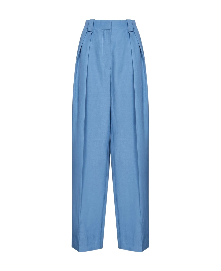 Stella Mccartney High-waist Tailored Trousers In Blue