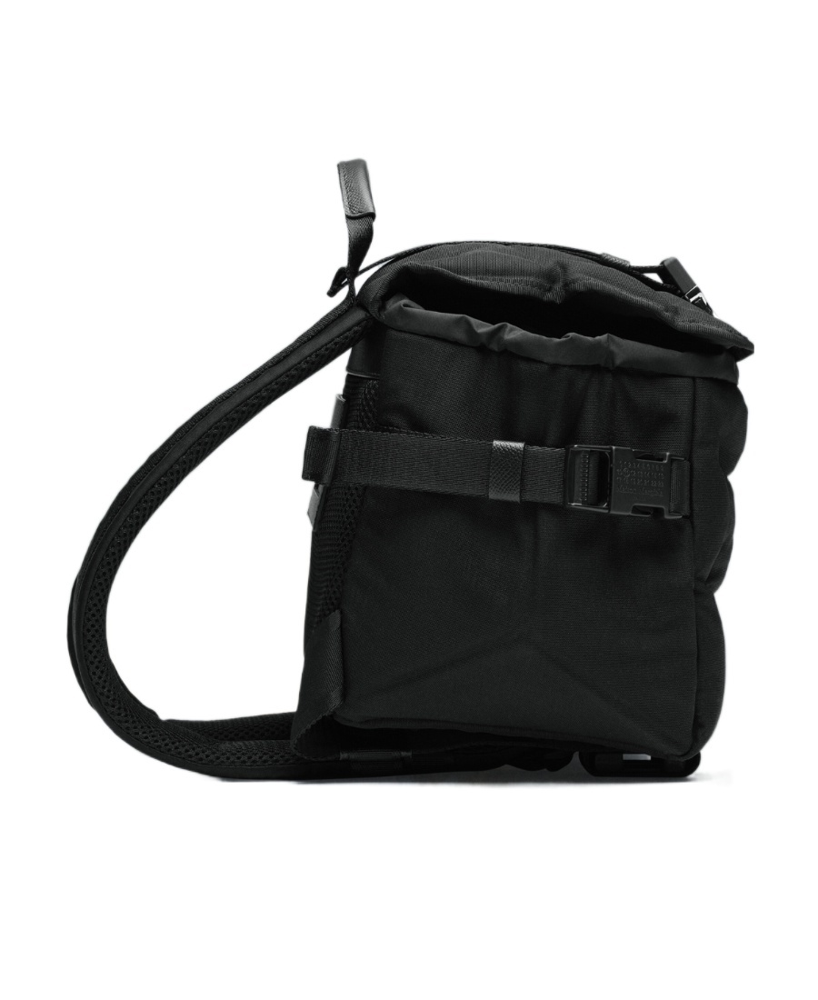 Maison Margiela Numbers-patch Backpack In Black