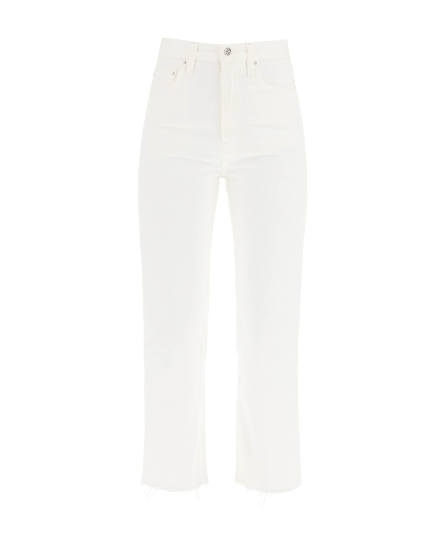 Totême Straight Jeans In White