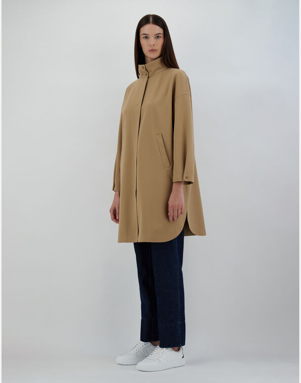 Herno First-act Pef ハイネックコート In Brown