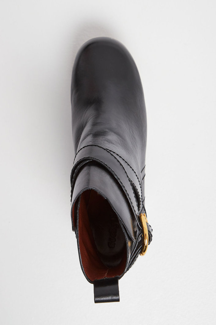 See By Chloé Logo Boots In Black