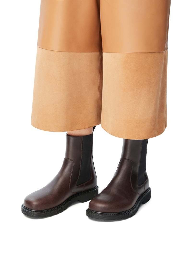 Loewe Blaze Short Boots In Black
