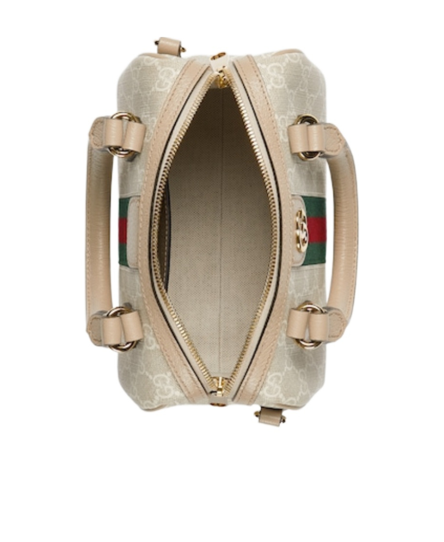 Gucci Mini Ophidia Gg Tote Bag In Nude