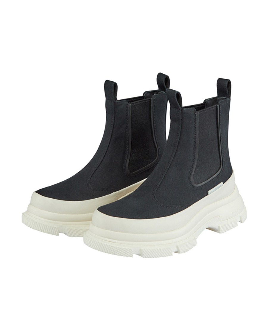 Both Logo Boots In Black