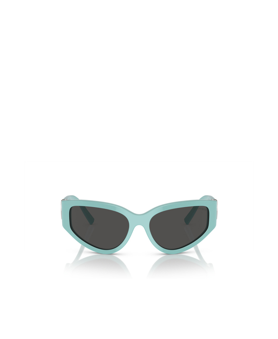 Tiffany & Co Womens Blue Tf4217 Irregular-frame Acetate Sunglasses In Black