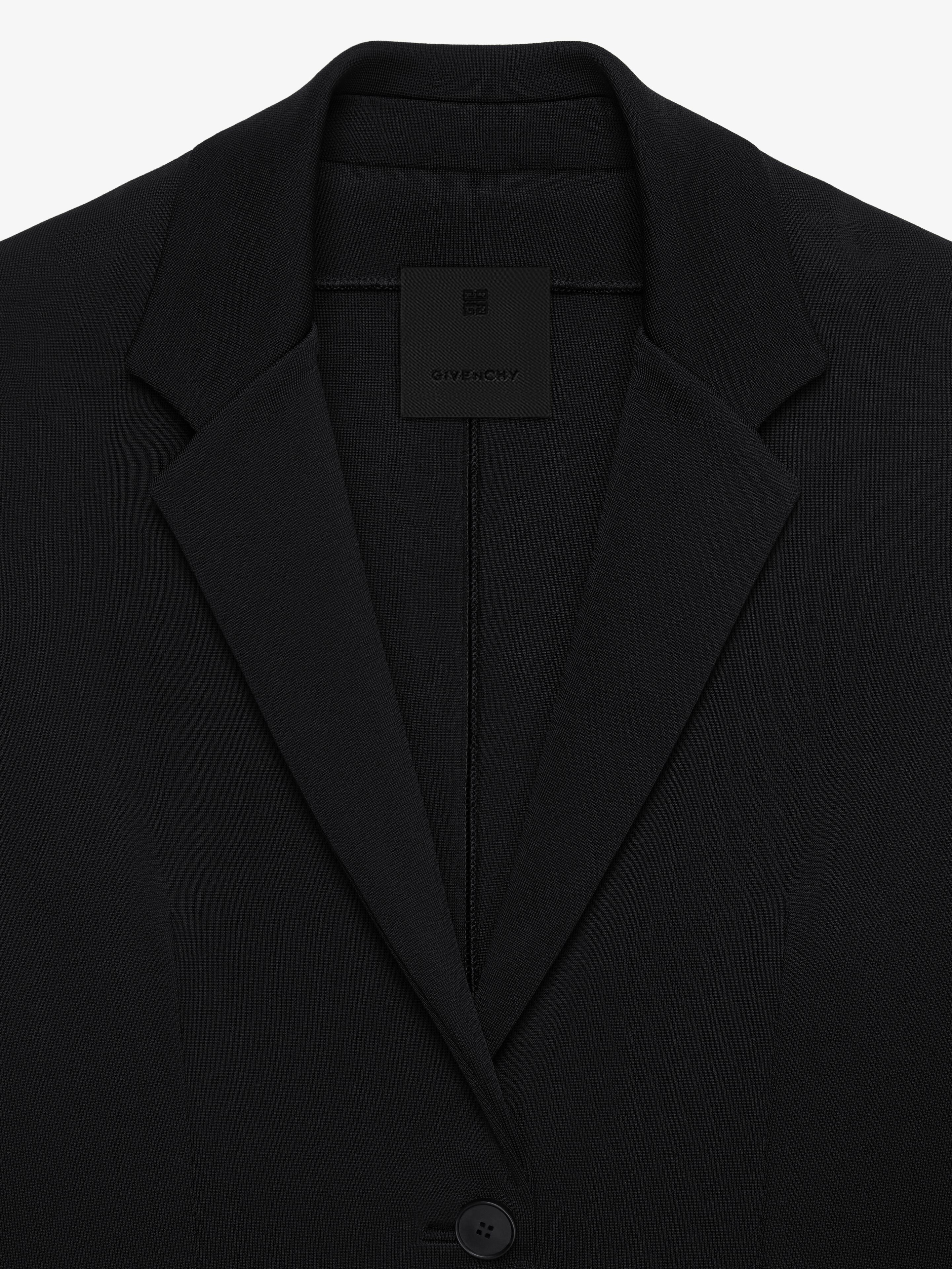 Givenchy Single-breasted Tailored Cut In Black