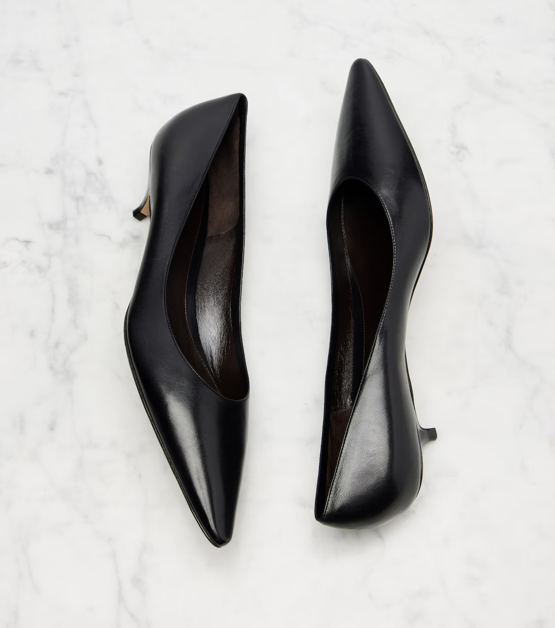 The Row Pointed High Heels In Black