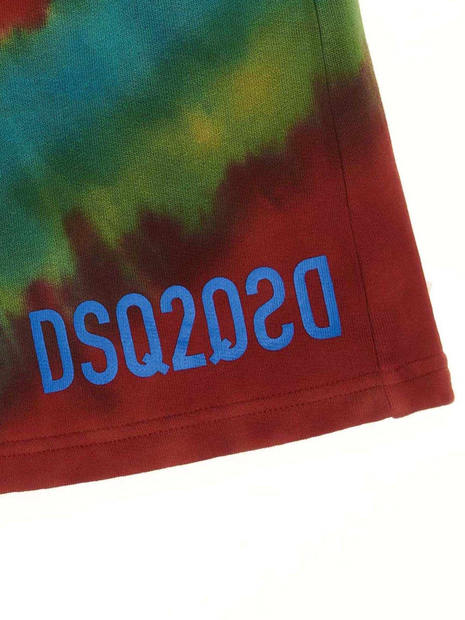 Dsquared2 Rope Shorts In Green