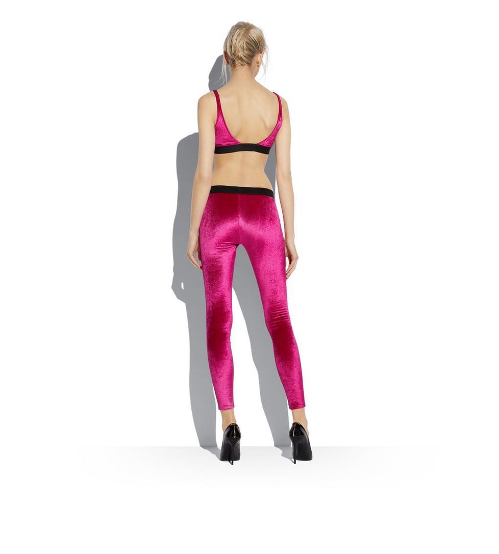 TOM FORD LOGO-WAISTBAND HIGH-WAISTED LEGGINGS