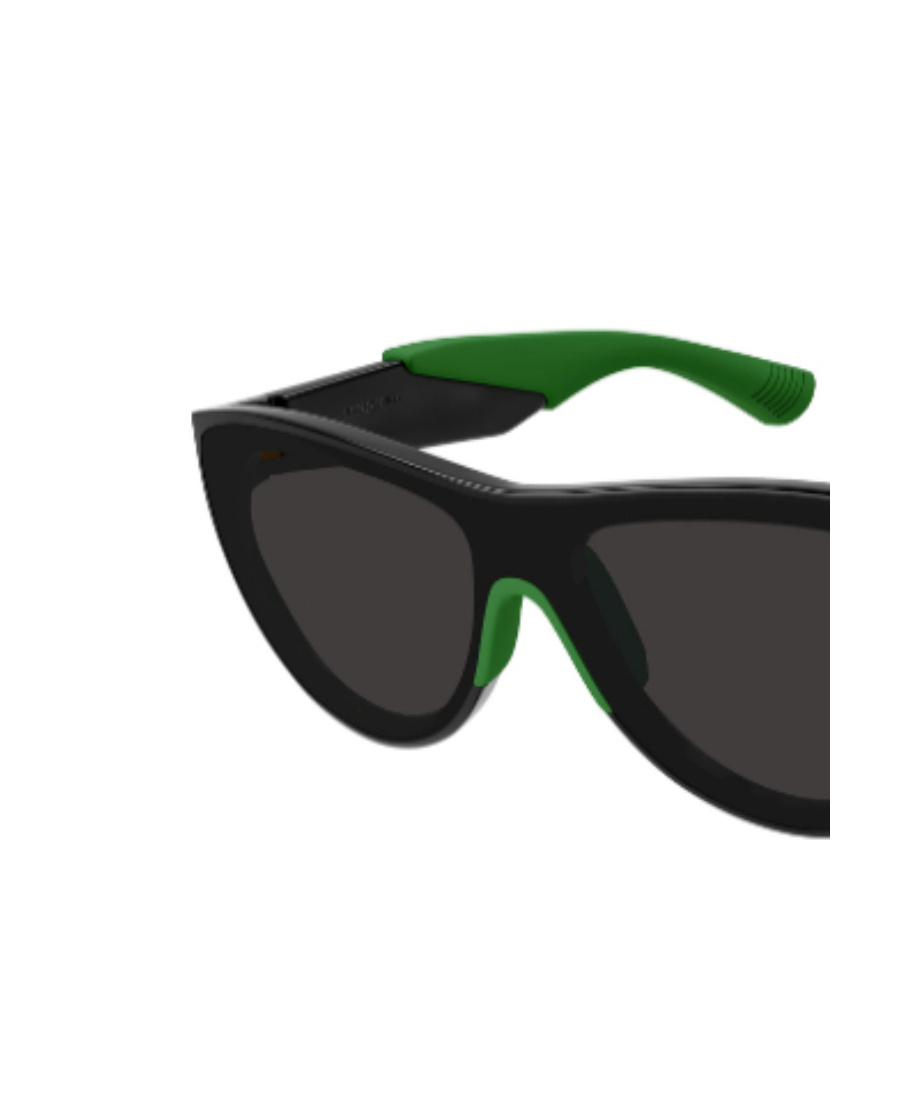 Bottega Veneta Mitre Acetate Sunglasses In Black